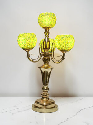 Turkish 4 Glass Electric Lounge Lamp