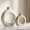 Nordic Minimalist Ceramic Abstract Vase Set